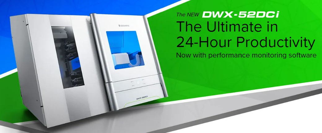 Roland DWX-52DCI Dental Milling Machine with Automatic Disc Changer